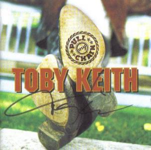 Toby Keith Autographed CD Insert