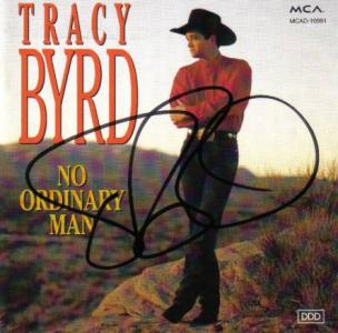 Tracy Byrd Autographed CD Insert